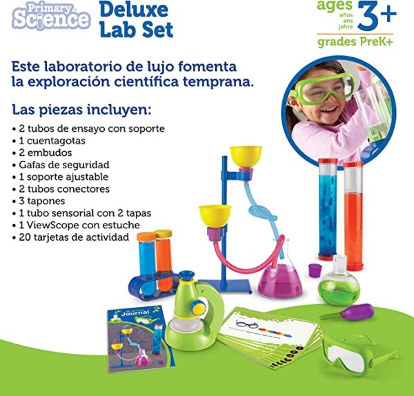 Kit de Laboratorio para niños Learning Resources Deluxe Set